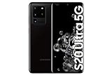 Samsung Galaxy S20 Ultra 5G - Smartphone 6.9' Dynamic AMOLED (12GB RAM, 128GB ROM, cámara 108MP gran angular, Octa-core Exynos 990, 5000mAh batería, carga ultra rápida) Cosmic Black [Versión española]