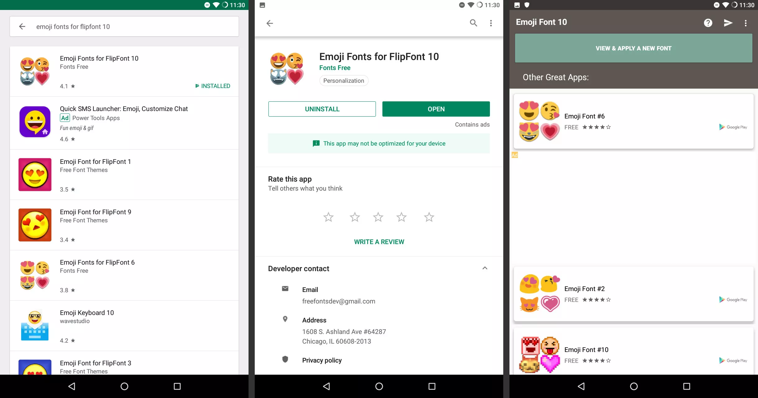 Instalar fuentes emoji para FlipFont en Android