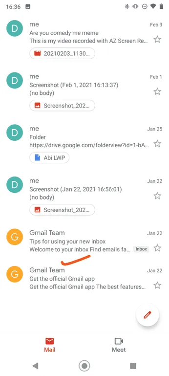todas las etiquetas de correo en gmail