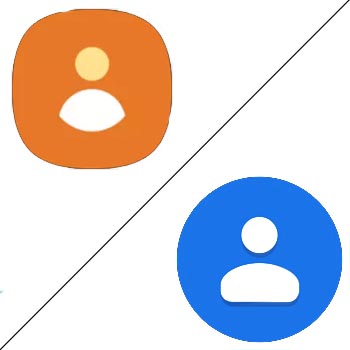 Contactos de Google vs Contactos de Samsung